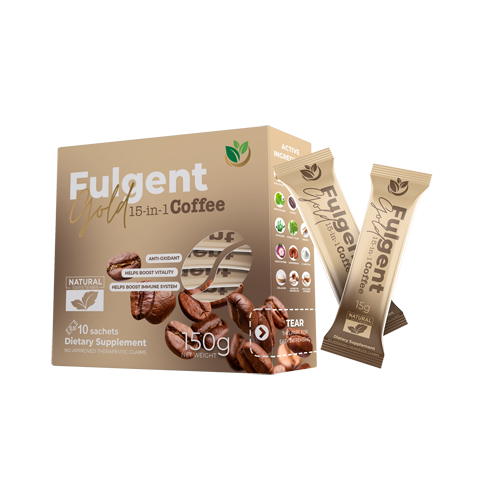 Fulgent Gold 15 In 1 Coffee Fulgent Wellness